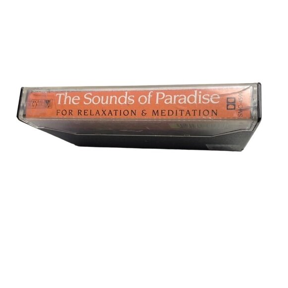 The Sounds of Paradise Relaxation Mediation Audio Music Cassette Ocean Surf u - Picture 3 of 3